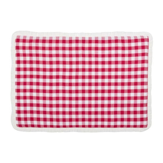 New π₯° VHC Brands Emmie Placemat Set - Placemat 12x18 Farmhouse Black/bright White π€© - Image 6