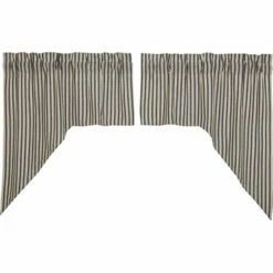 Best Sale β VHC Brands Ashmont Ticking Stripe Swag Set Of 2 36x36x16 π₯°