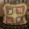 Discount 👏 VHC Brands Tea Cabin Pillow Quilted 16x16 🌟