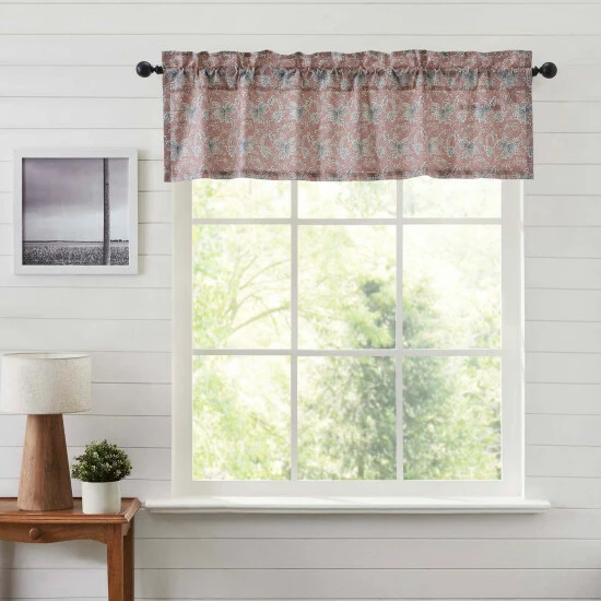 Best Pirce π VHC Brands Kaila Floral Valance 16x60 β
