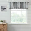 Best reviews of 🔔 VHC Brands Sawyer Mill Black Patchwork Valance 19x90 - M ✨
