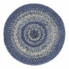 Discount 😍 VHC Brands Great Falls Blue Jute Trivet 15 ⌛