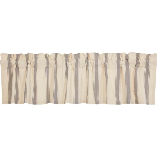 Best reviews of π VHC Brands Grace Grain Sack Stripe Valance 16x72 π - Image 2