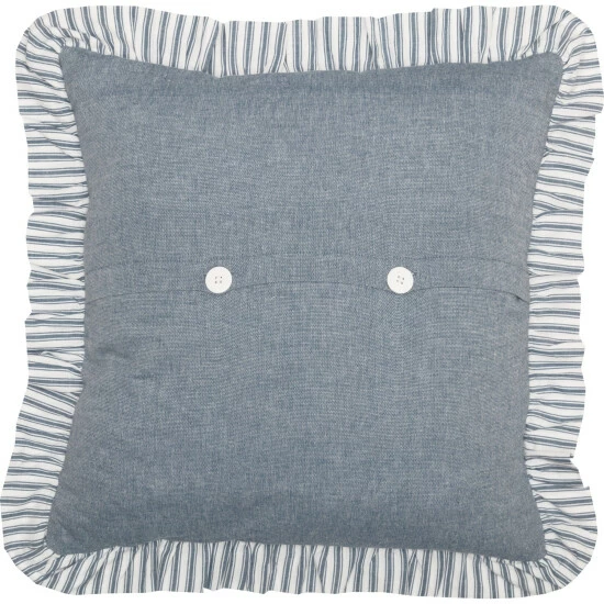 Cheapest π VHC Brands Sawyer Mill Blue Barn Star Pillow 18x18 β¨ - Image 3