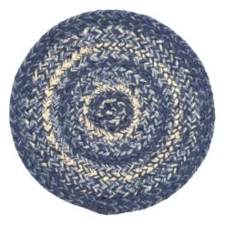 Buy 👏 VHC Brands Great Falls Blue Jute Trivet 8 😍