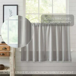 Coupon ✨ VHC Brands Burlap Dove Grey Tier Set Of 2 L36xW36 ✨