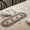 Deals ⭐ VHC Brands Colonial Star Jute Oval Runner 8x24 ⌛