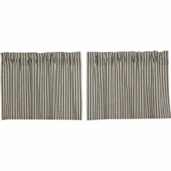 Cheap 🔔 VHC Brands Ashmont Ticking Stripe Tier Set Of 2 L24xW36 👏