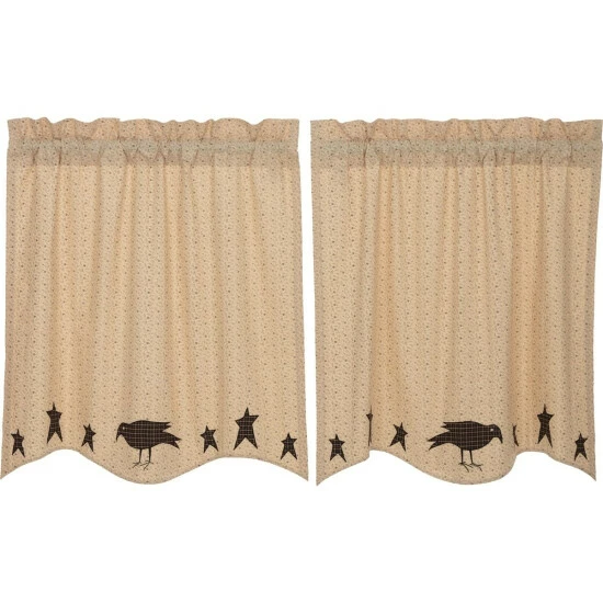 Hot Sale π VHC Brands Kettle Grove Applique Crow And Star Tier Set Of 2 π₯° - Image 4