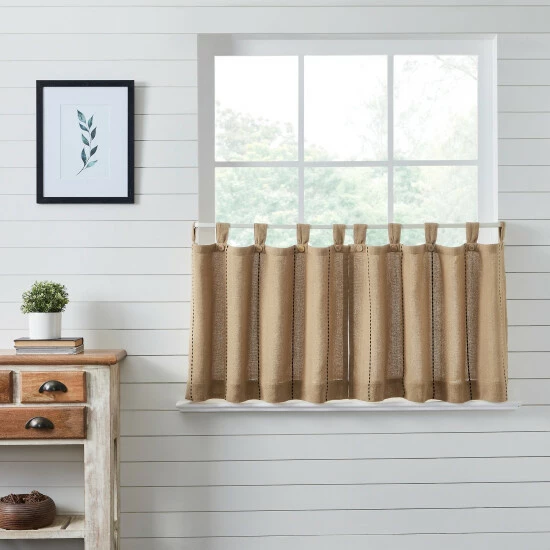 Buy βοΈ VHC Brands Stitched Burlap Natural Tier Set Of 2 L24xW36 π§¨