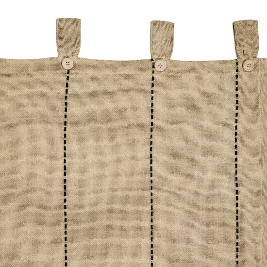 Buy βοΈ VHC Brands Stitched Burlap Natural Tier Set Of 2 L24xW36 𧨠- Image 3