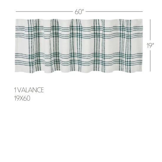 Brand new π VHC Brands Pine Grove Plaid Valance 19x60 - M π - Image 4