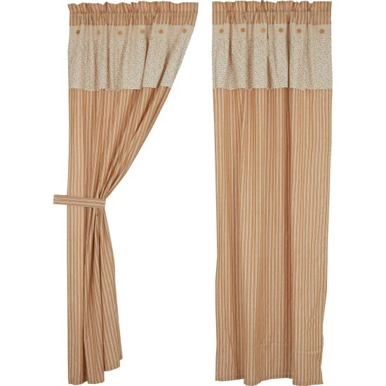 Outlet π VHC Brands Camilia Ruffled Panel Set Of 2 84x40 π