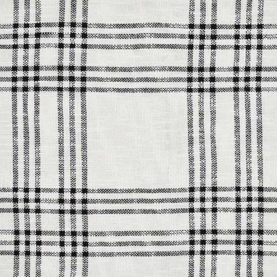 Best Pirce ⭐ VHC Brands Black Plaid Woven Throw 60x50 ✨ - Image 3