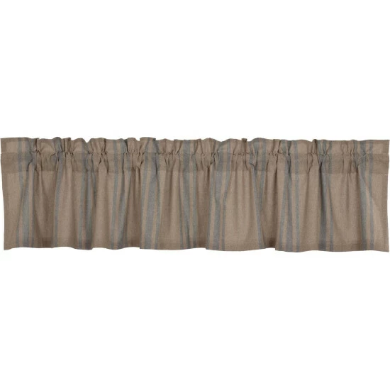 Deals π VHC Brands Grain Sack Blue Valance 16x72 π - Image 2