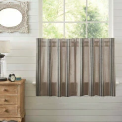 Top 10 π VHC Brands Grain Sack Charcoal Tier Set Of 2 L36xW36 π