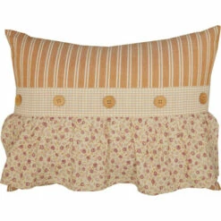 Wholesale 😀 VHC Brands Camilia Ruffled Pillow 14x18 🎉