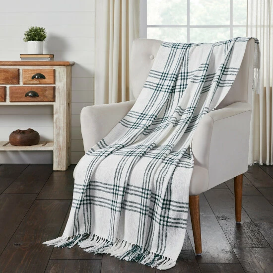 Brand new π₯ VHC Brands Pine Grove Plaid Woven Throw 60x50 π€© - Image 3