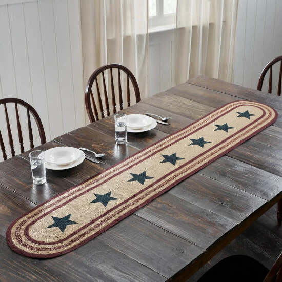 Top 10 β VHC Brands Potomac Jute Runner Stencil Stars 13x72 π
