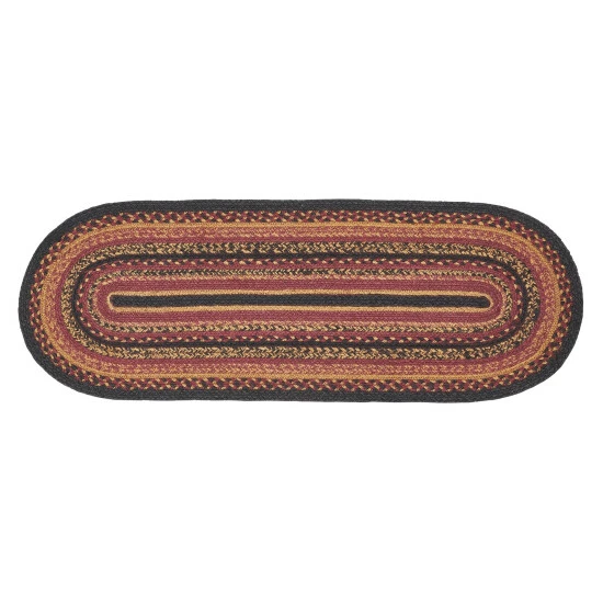 New π― VHC Brands Heritage Farms Jute Oval Runner 13x36 π - Image 2