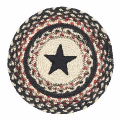 Promo ✨ VHC Brands Colonial Star Jute Trivet 8 🤩
