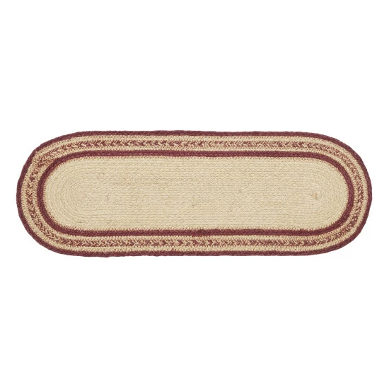 Budget π VHC Brands Potomac Jute Runner Stencil Stars 8x24 𧨠- Image 2