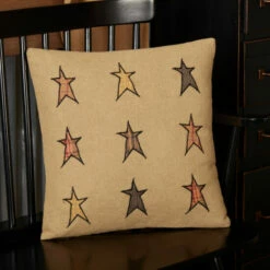 Deals 🌟 VHC Brands Stratton Applique Star Pillow 16x16 🎉