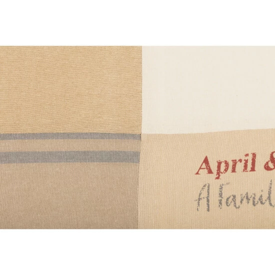 Hot Sale ✔️ VHC Brands Farmer's Market Stenciled Patchwork Shower Curtain 72x72 ✨ - Image 3