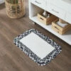 Brand new ✨ VHC Brands Annie Buffalo Black Check Bathmat 20x30 🎁