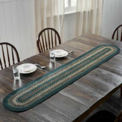 Top 10 π₯° VHC Brands Pine Grove Jute Oval Runner 13x72 π