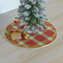 Best deal 🌟 VHC Brands HO HO Holiday Tree 👗 Skirt - 48" Diameter 🤩