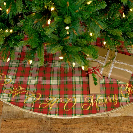 Best deal π VHC Brands HO HO Holiday Tree π Skirt - 48" Diameter π€© - Image 2