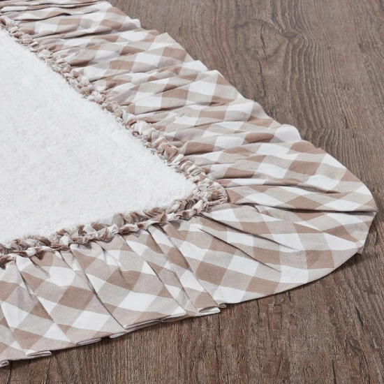 Best Sale π VHC Brands Annie Buffalo Portabella Check Bathmat 27x48 β¨ - Image 3