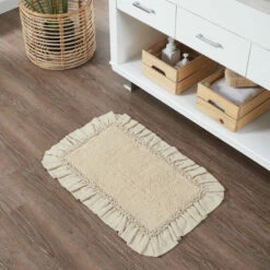 Hot Sale 🧨 VHC Brands Burlap Vintage Bathmat 20x30 ⭐
