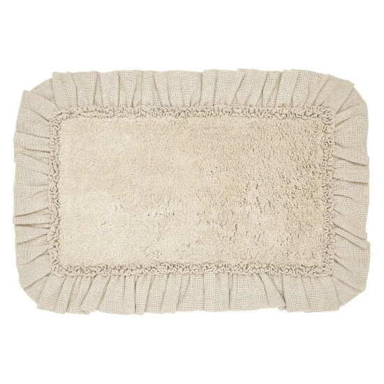 Hot Sale 𧨠VHC Brands Burlap Vintage Bathmat 20x30 β - Image 2