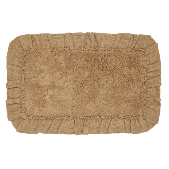 Best Pirce π₯° VHC Brands Burlap Natural Bathmat 20x30 π₯ - Image 2
