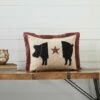 Cheapest 👍 VHC Brands Cider Mill Primitive Pig Pillow 14x18 ⭐