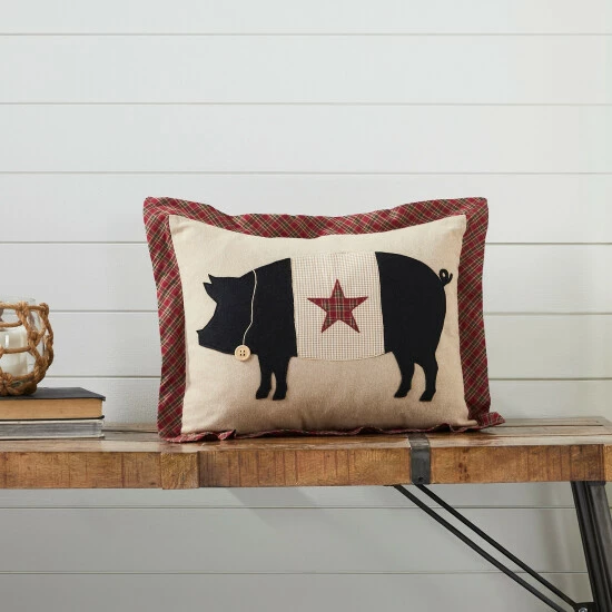 Cheapest π VHC Brands Cider Mill Primitive Pig Pillow 14x18 β