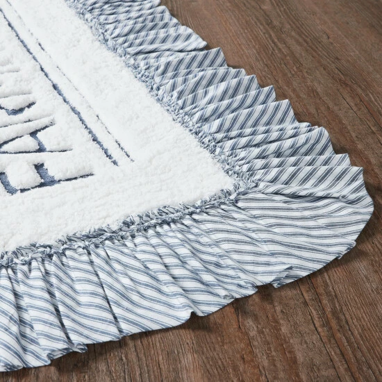 Hot Sale π VHC Brands Sawyer Mill Blue Farmhouse Bathmat 20x30 β€οΈ - Image 3