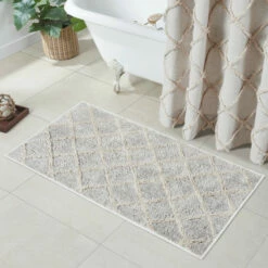Buy π VHC Brands Frayed Lattice Oatmeal Bathmat 27x48 π₯