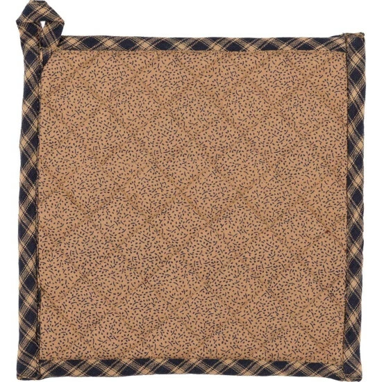Top 10 π VHC Brands Red Rustic Tabletop Millsboro Pot Holder Loop Cotton Patchwork Pocket - 8x8 π - Image 3
