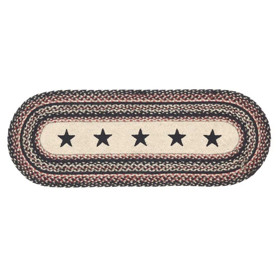 Buy ⌛ VHC Brands Colonial Star Jute Oval Runner 13x36 ⌛ - Image 4