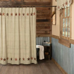 Best reviews of 🛒 VHC Brands Abilene Star Shower Curtain 72x72 ❤️