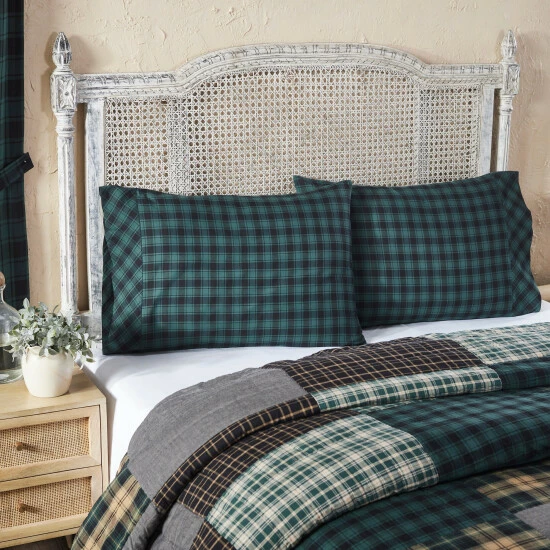 Promo 𧨠VHC Brands Pine Grove Standard Pillow Case Set Of 2 21x30 β€οΈ - Image 3