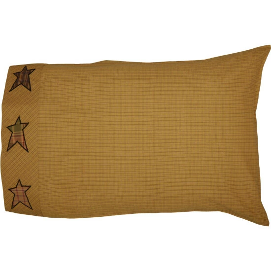 Flash Sale π VHC Brands Stratton Pillow Case With Applique Star Set π - Image 3