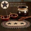 Deals 🛒 VHC Brands Colonial Star Jute Oval Placemat 10x15 ✨