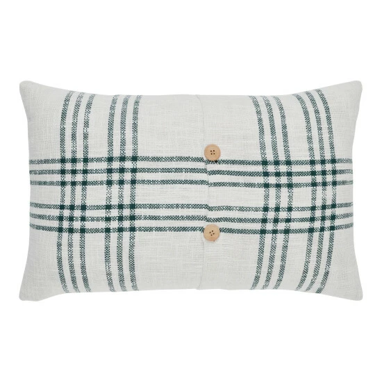 Flash Sale β€οΈ VHC Brands Pine Grove Plaid Noel Ornament Pillow 14x22 π - Image 3