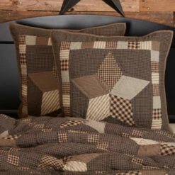 Budget π€© VHC Brands Farmhouse Star Euro Sham Quilted 26x26 π