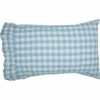 Best reviews of ✔️ VHC Brands Annie Buffalo Blue Check Standard Pillow Case Set Of 2 ✔️