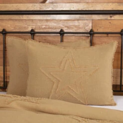Best reviews of 🥰 VHC Brands Burlap Star Sham Antique White 🛒